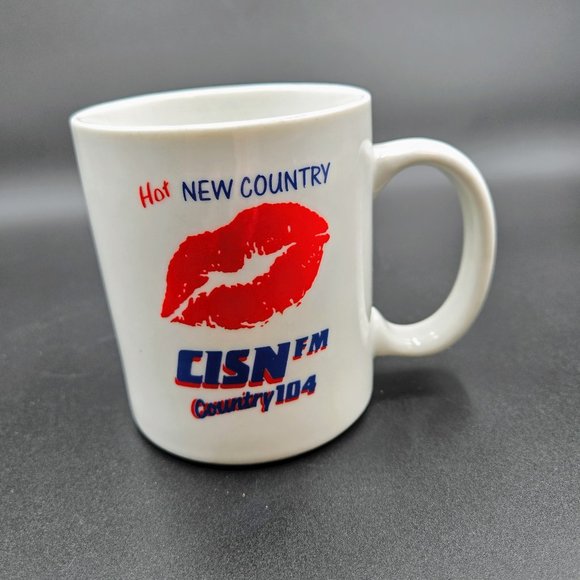 Vintage CISN Country 103.9 FM Radio Edmonton Alberta Canada Mug Cup Coffee Tea - Picture 12 of 16